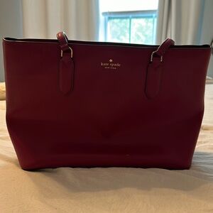 Kate spade Burgundy tote bag!